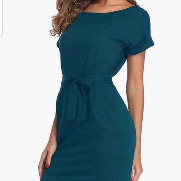Women's Summer Sheath Dress - Picture 1 of 2